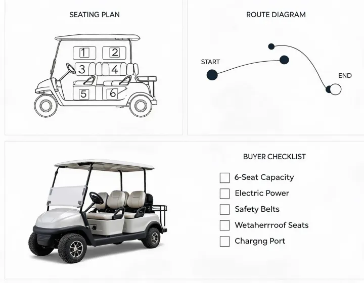 Cart procurement communication illustration
